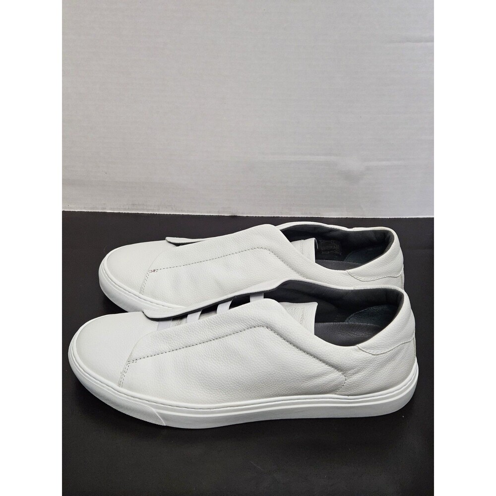Sz11.5 - To Boot New York Adam Derrick Bolla White Soft Calf Slipon Sneaker $450